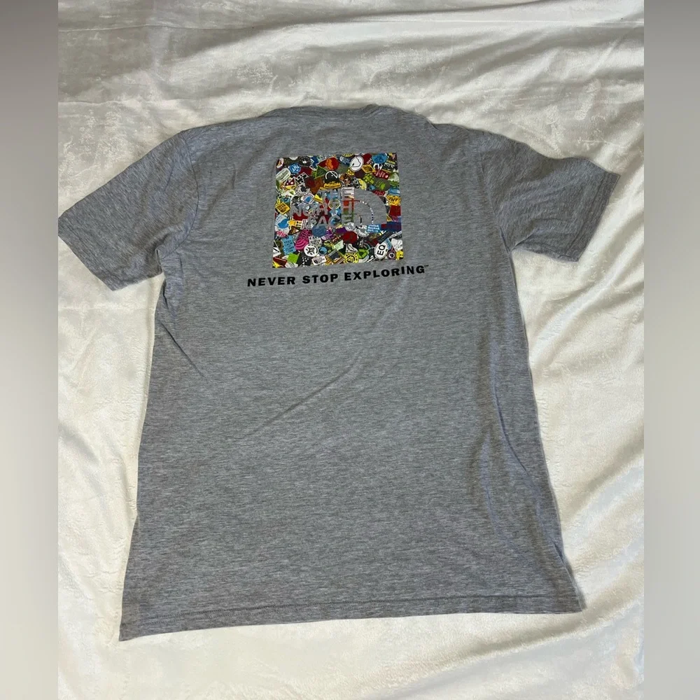 The North Face Men's Heather Gray‎ Short Sleeve Tee Size Small